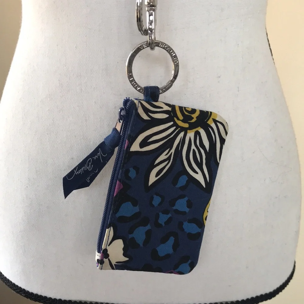Vera Bradley Bright Floral ID Case and Lanyard - Picture 10 of 11